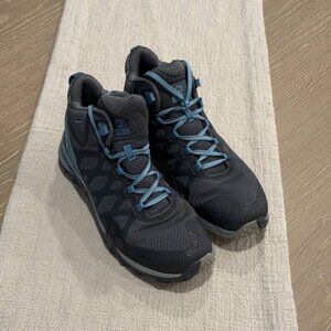 Merrell Blue Smoke Gray Siren 3 Waterproof Hiking Shoes Womens US 8